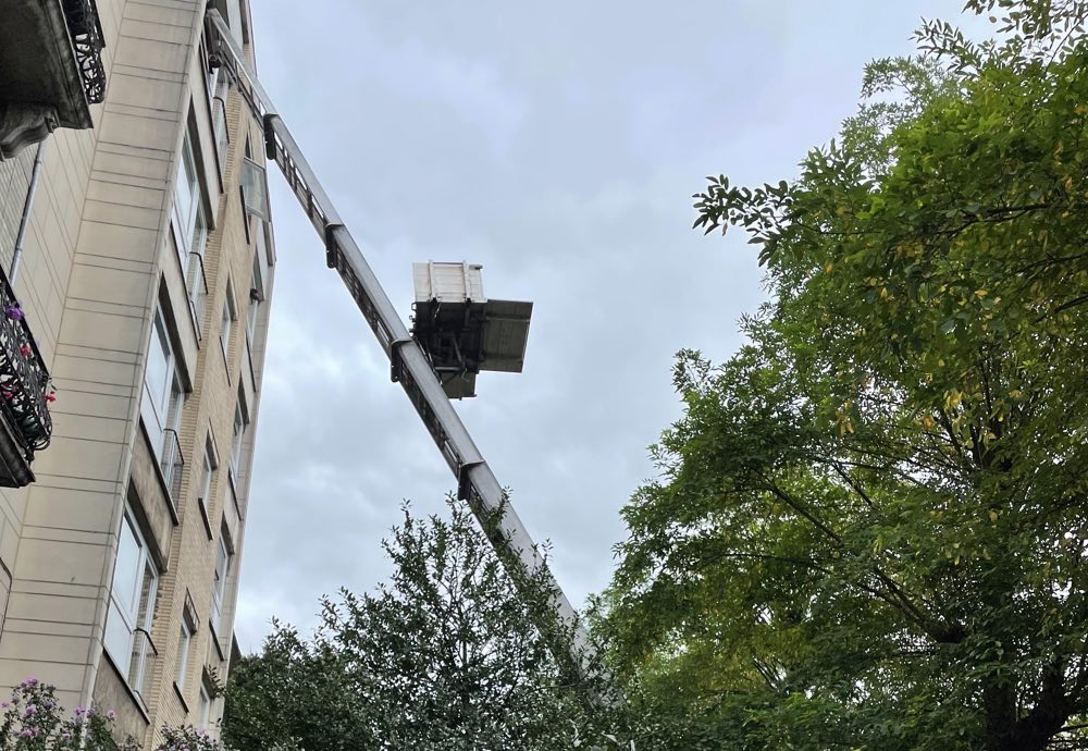 ladderlift huren Brussel goedkoop
